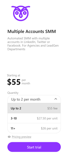 Multiple LinkedIn accounts management
